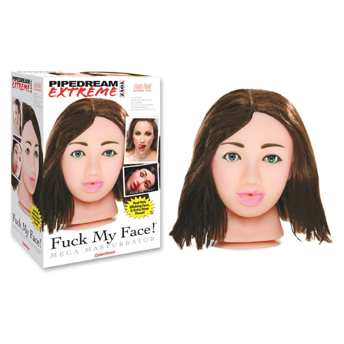FUCK MY FACE BRUNETTE Inflattable