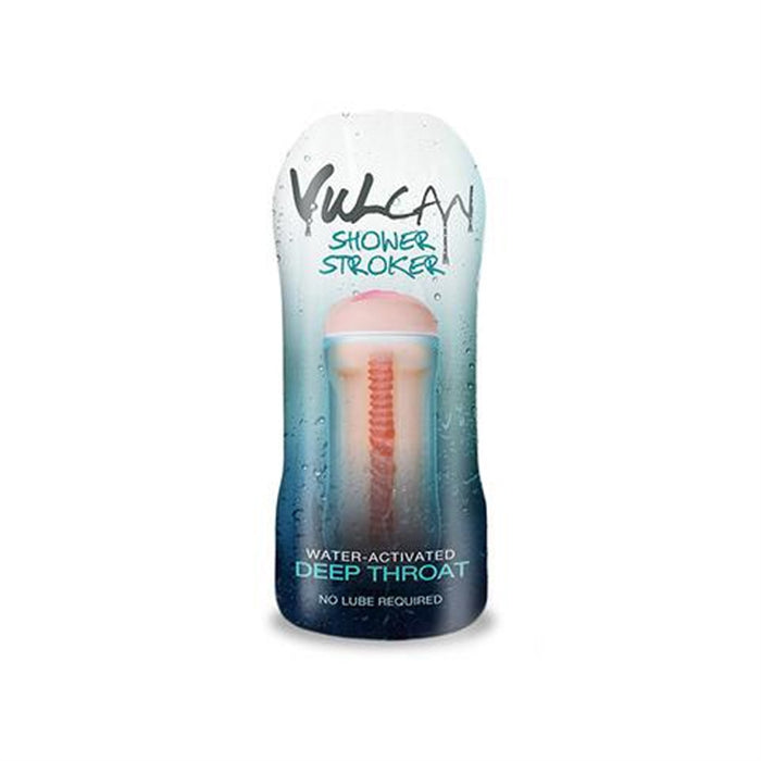 CYBERSKIN® H2O VULCAN SHOWER STROKER, DEEP THROAT