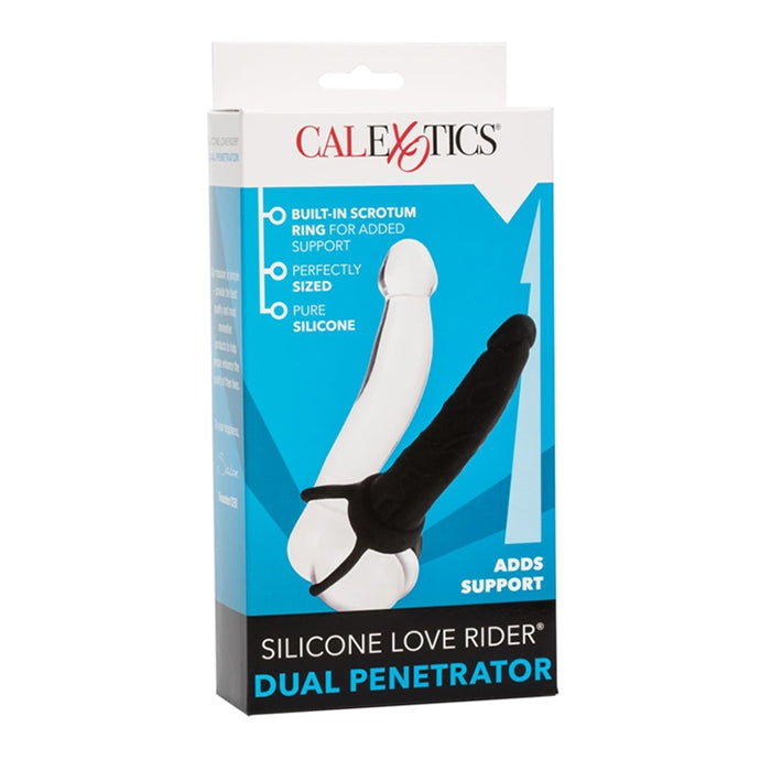 Silicone Love Rider Dual Penetrator - Boutique Toi Et Moi