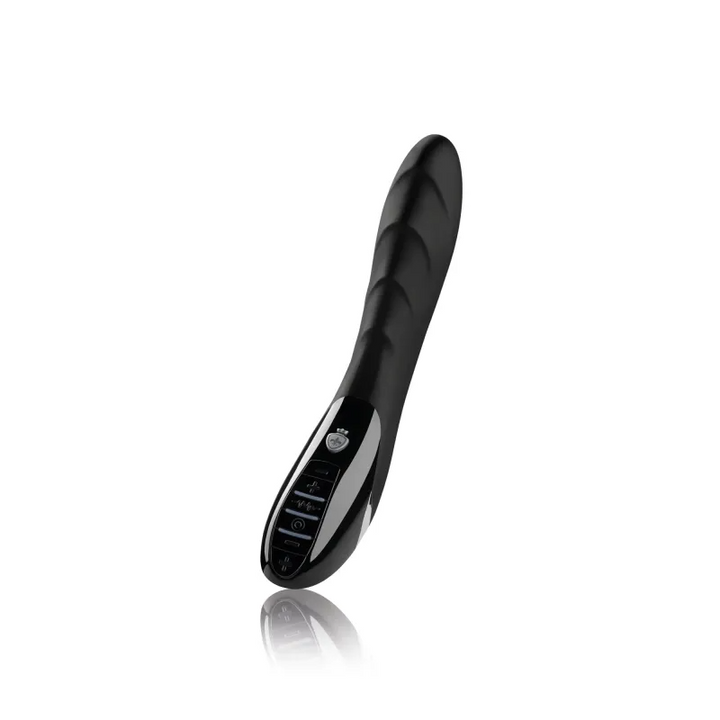Mystim Sizzling Simon eStim Vibrator, Black Edition