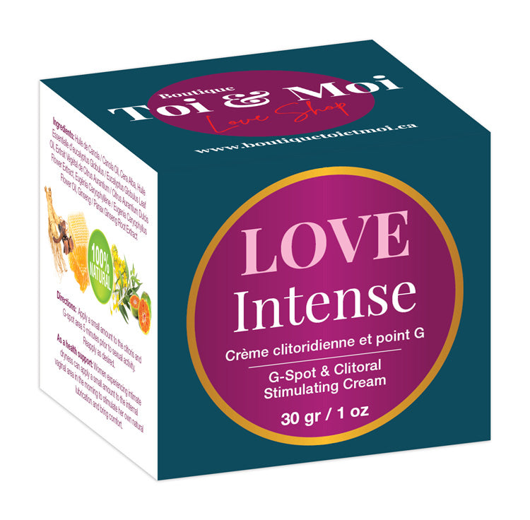 LOVE Intense Crème clitoridienne et point G - Boutique Toi Et Moi