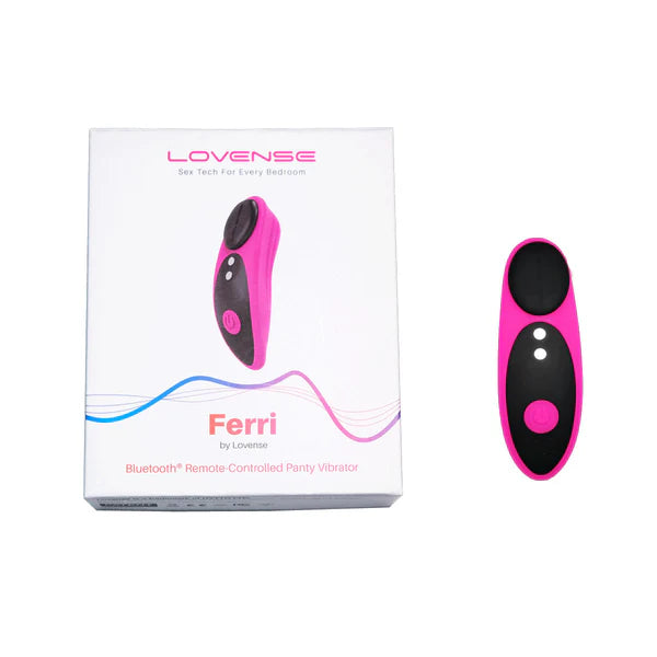 Lovense Ferri – Bluetooth Remote-Controlled Panty Vibrator – Pink