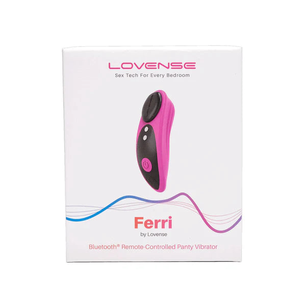 Lovense Ferri – Bluetooth Remote-Controlled Panty Vibrator – Pink