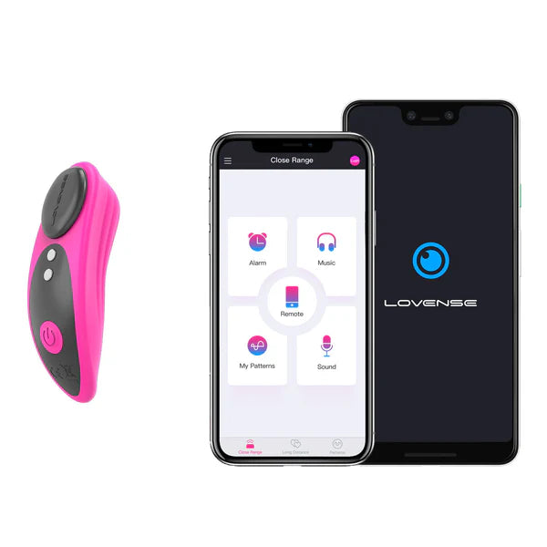 Lovense Ferri – Bluetooth Remote-Controlled Panty Vibrator – Pink