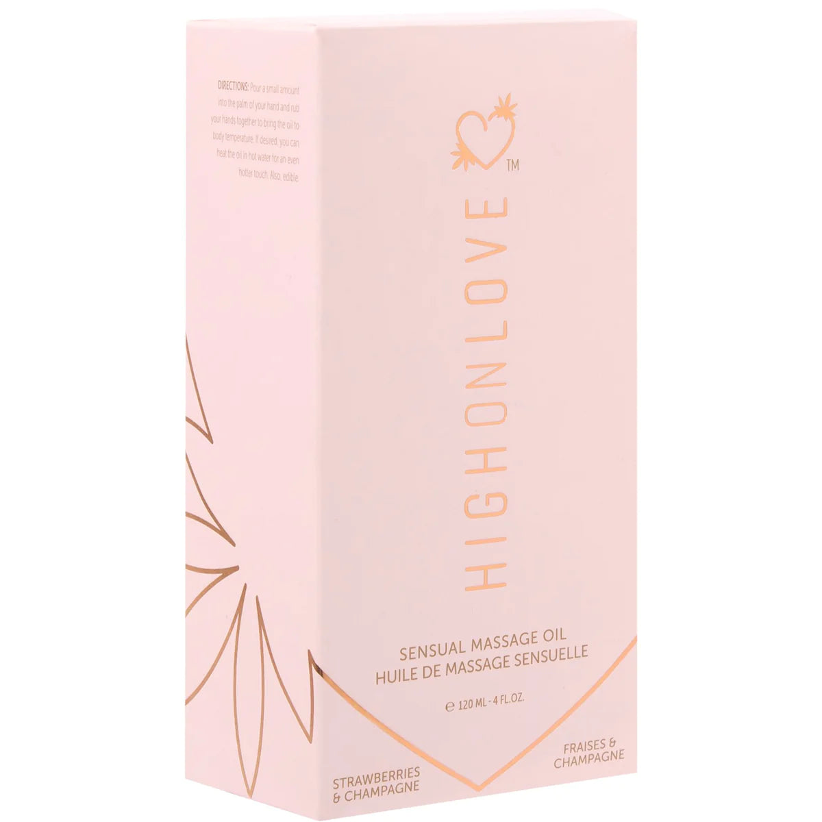 Bath Oil High on Love Sensual 100 ml CBD