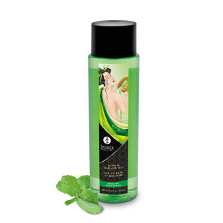 Shunga - Bath & Shower Gel 12.5oz - Sensual Mint