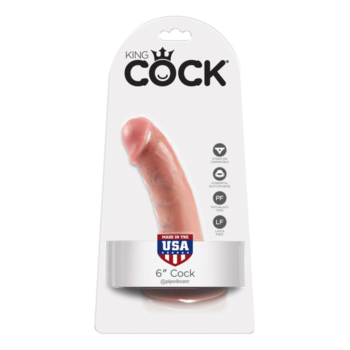 King Cock 6" Dildo - Boutique Toi Et Moi