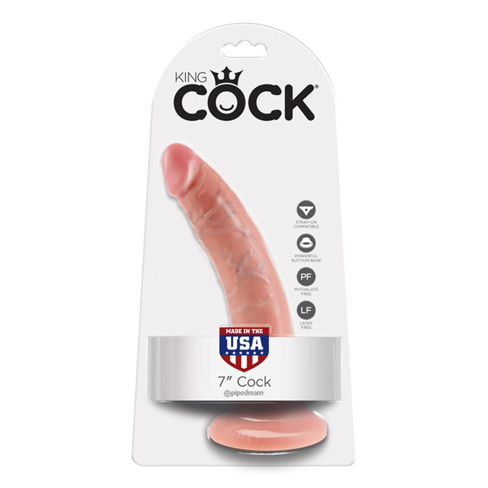 King Cock 7" Dildo - Boutique Toi Et Moi