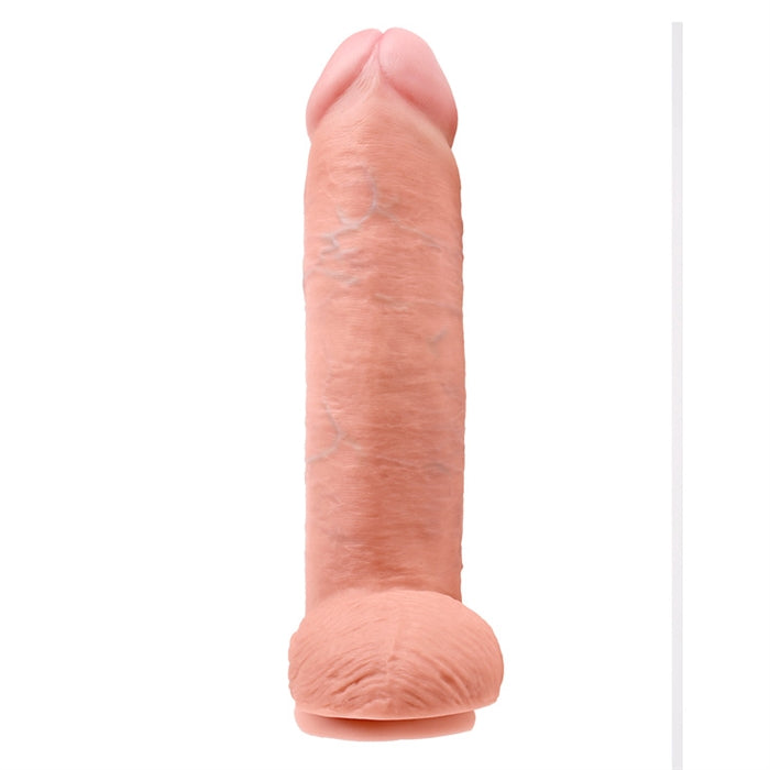 King Cock 12" With Balls - Boutique Toi Et Moi
