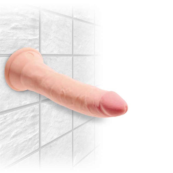 King Cock Plus 7" Triple Density Cock - Flesh or Tan - Boutique Toi Et Moi