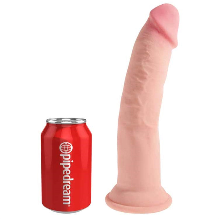 King Cock Plus 9" Triple Density Cock - Flesh - Boutique Toi Et Moi