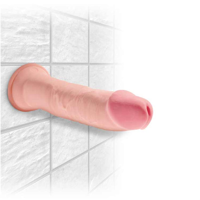 King Cock Plus 9" Triple Density Cock - Flesh - Boutique Toi Et Moi