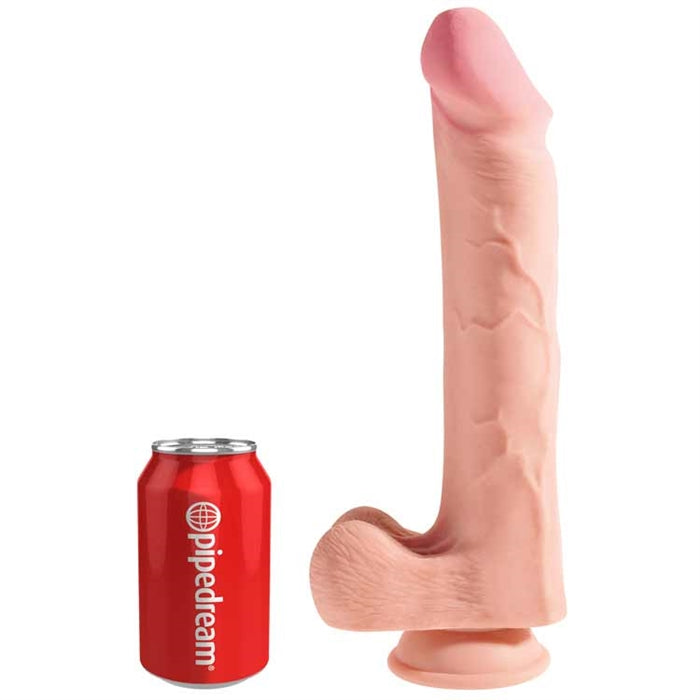 King Cock Plus 12" Triple Density Cock with Balls - Boutique Toi Et Moi