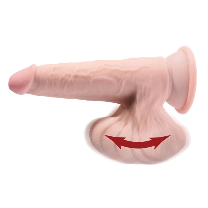 KCP 7" Triple Density Cock / Swinging Balls - Boutique Toi Et Moi