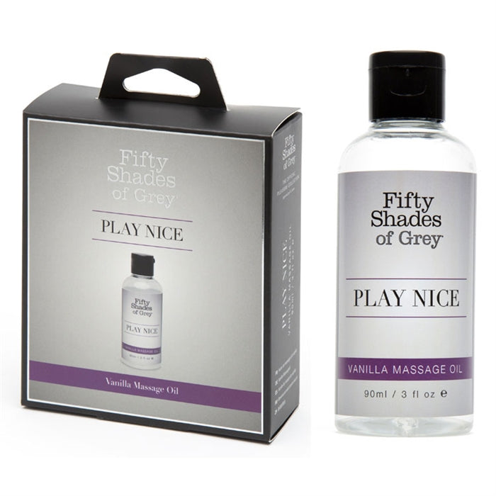 Play Nice Vanilla Massage Oil - Boutique Toi Et Moi