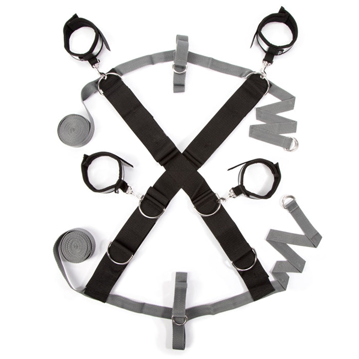 Keep Still Over the Bed Cross Restraints - Boutique Toi Et Moi