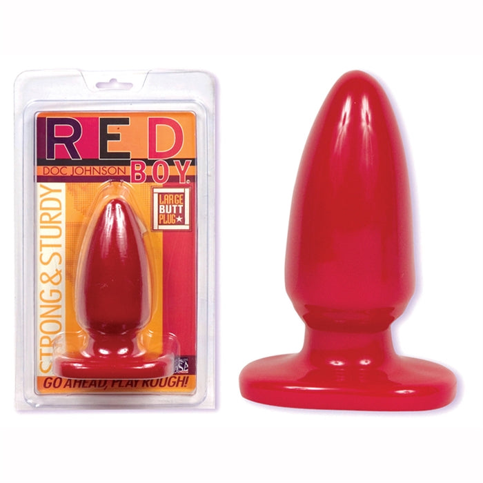 Red Boy Butt Plug - Boutique Toi Et Moi