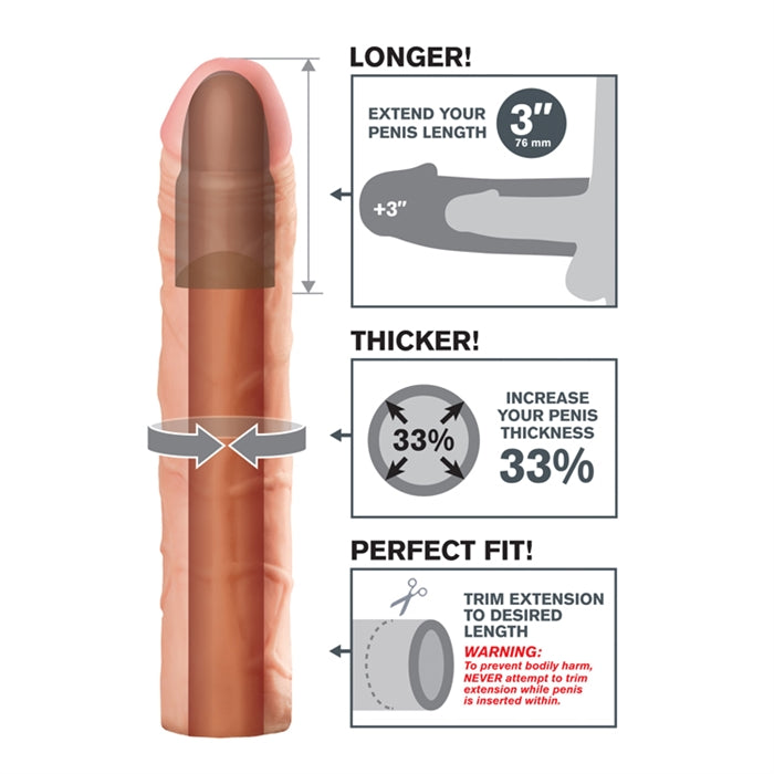 FX - PERFECT 3" EXTENSION FLESH