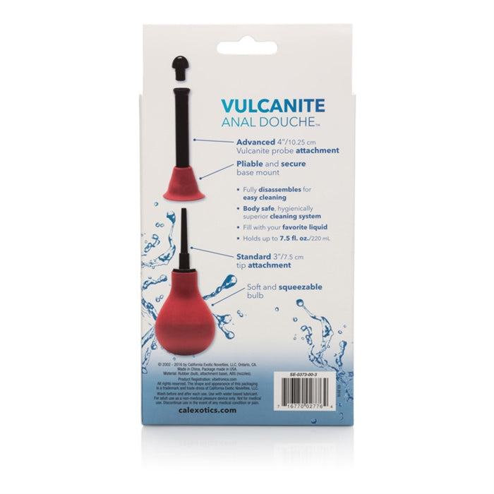 DOUCHE ANALE EN VULCANITE