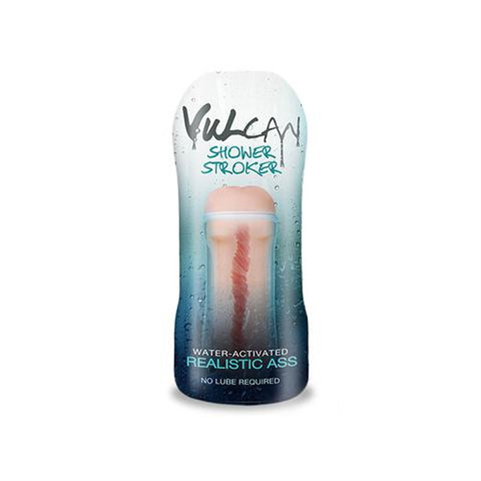 CYBERSKIN® H2O VULCAN SHOWER STROKER, REALISTIC AS