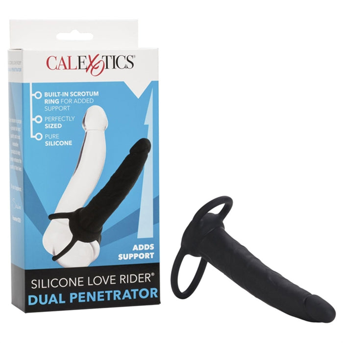 Silicone Love Rider Dual Penetrator - Boutique Toi Et Moi