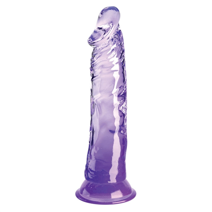 King Cock Clear 8" - Purple