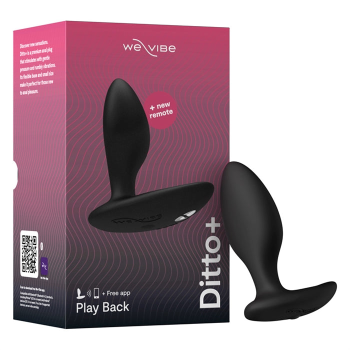 We-Vibe Ditto+ Satin Black