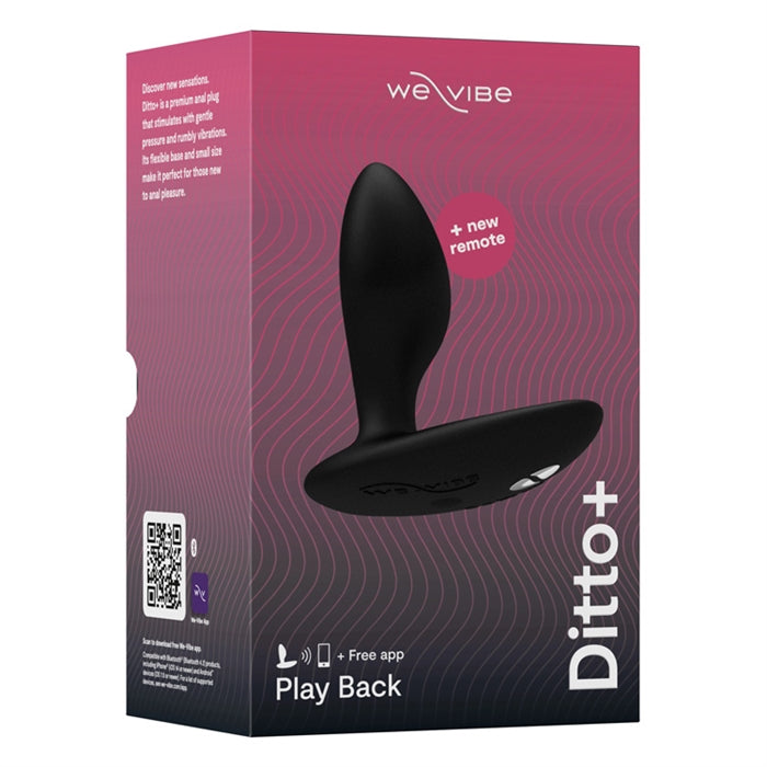 We-Vibe Ditto+ Satin Black