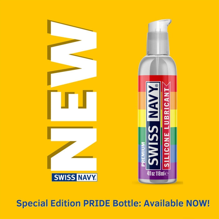 Silicone Lubricant - 4oz/118ml - PRIDE Edition