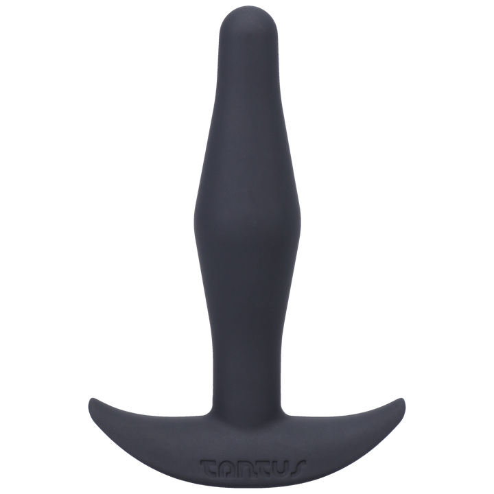 Tantus Silicone Little Flirt Butt Plug Black