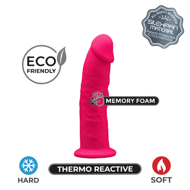 Silexd – Model 2- 9 ″ Realistic Dildo- Pink - 220512