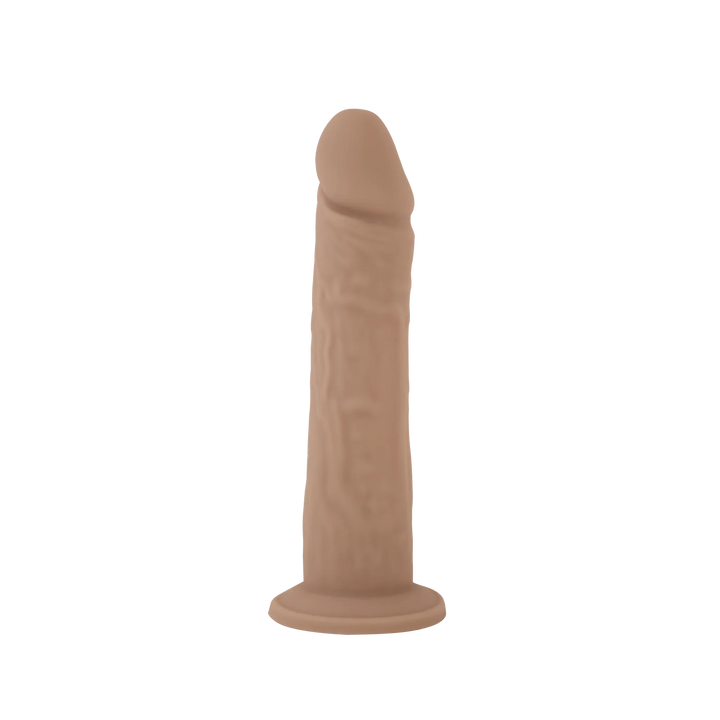 Realistic Dildo Liquid Silicone 2 (8")- Flesh - Silex