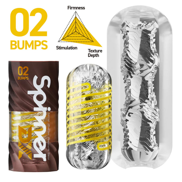 Tenga SPINNER DX 02 BUMPS