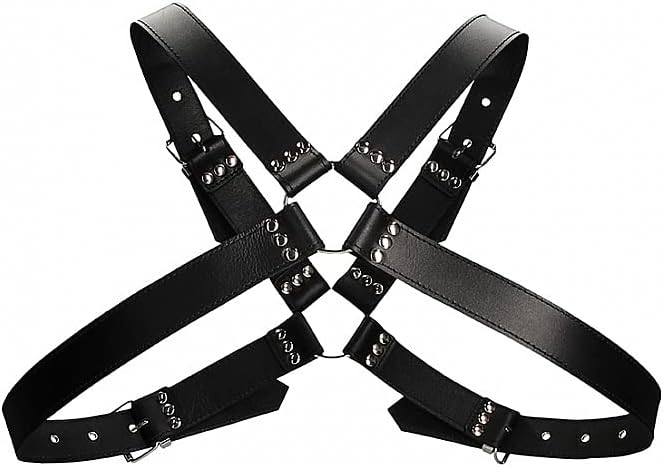 Men's Large Buckle Harness - Boutique Toi Et Moi