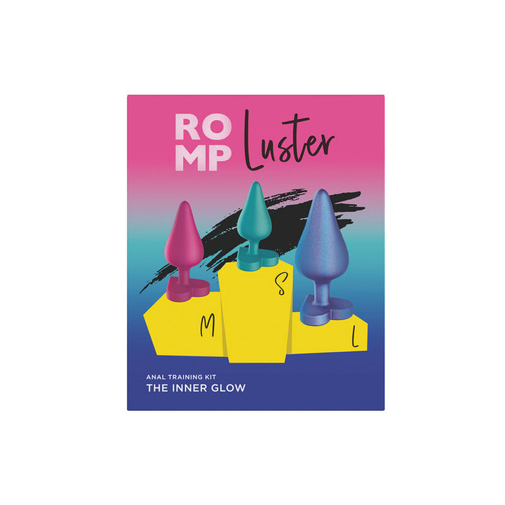 ROMP Luster 3PC Butt Plug Set