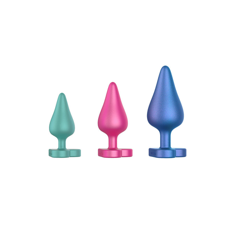 ROMP Luster 3PC Butt Plug Set