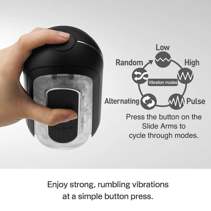 FLIP 0 (ZERO) ELECTRONIC VIBRATION BLACK