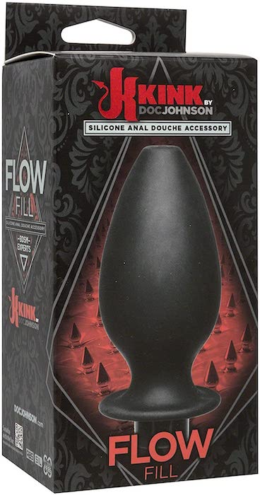 Kink ''Flow Fill'' Douche Accessory -Blk