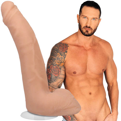 Signature Cocks - Quinton James - 9.5 Inch ULTRASKYN Cock -Vanilla