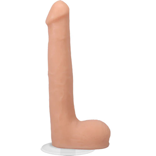 Signature Cocks Oliver Flynn 10 Inch Dual-Density Vac-U-Lock Cock - Vanilla