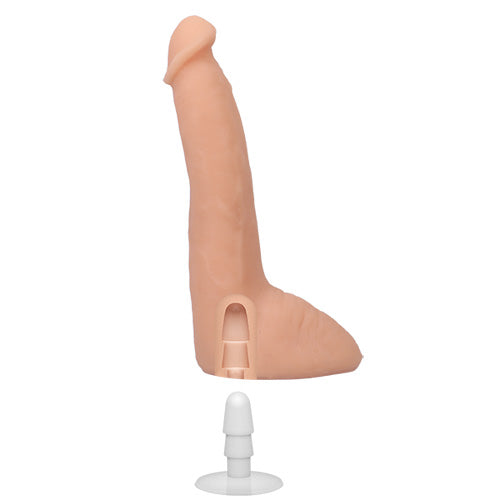 Signature Cocks Roman Todd 8 Inch Dual-Density Vac-U-Lock Cock - Vanilla