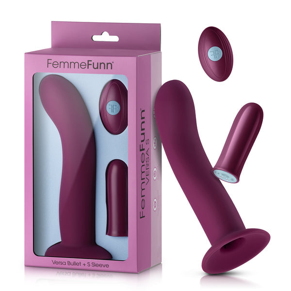 Versa S (Bullet + S Sleeve) Dark Fuchsia - Femmefunn