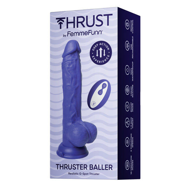 THRUSTER BALLER- Dark Purple - FemmeFunn