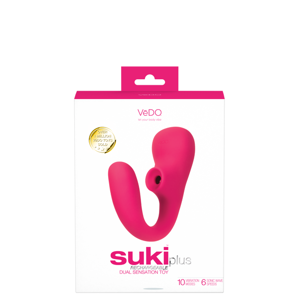 Suki Plus -Rechargeable Dual Sonic Vibe - Vedo