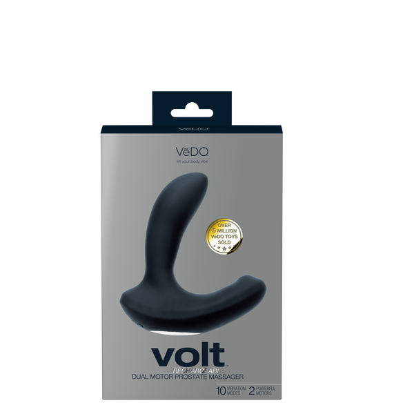 Volt - Rechargeable Prostate vibe - Black - Vedo