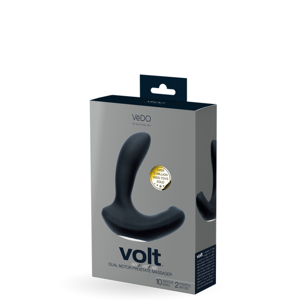 Volt - Rechargeable Prostate vibe - Black - Vedo