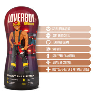 Loverboy - Manny The Fireman Stroker - Tan