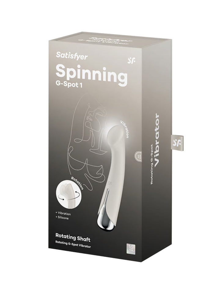 Spot 1 Spinning-Spot Abs Silicone Stimulator - Beige