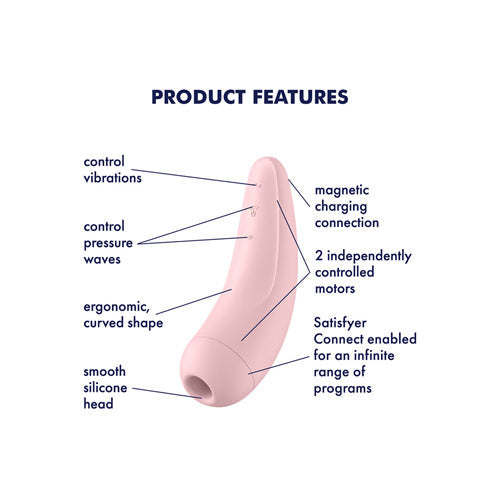 Satisfyer / Vibrators
Curvy 2+ Pink