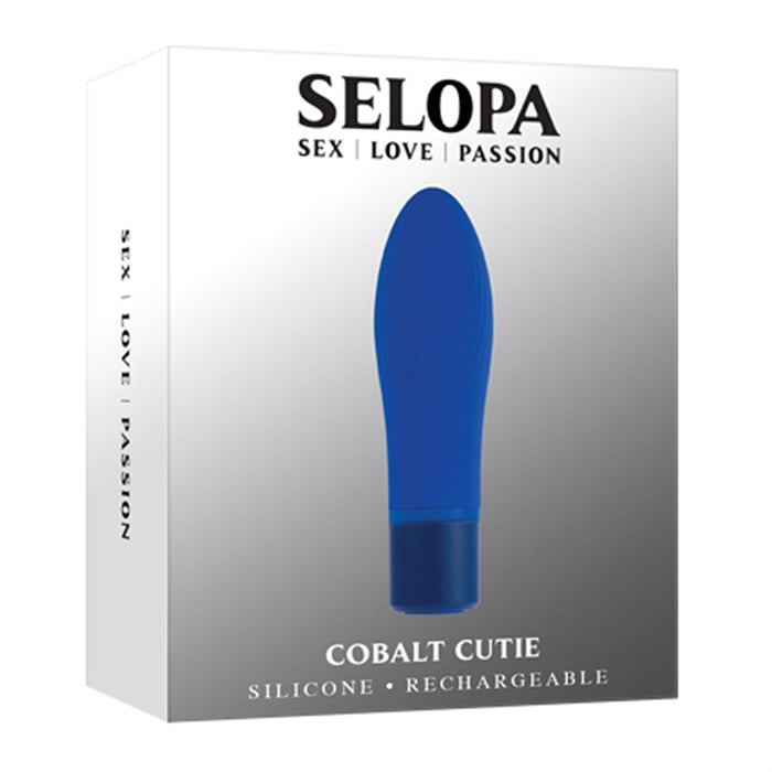 Cobalt Cutie - Silicone Rechargeable - Blue